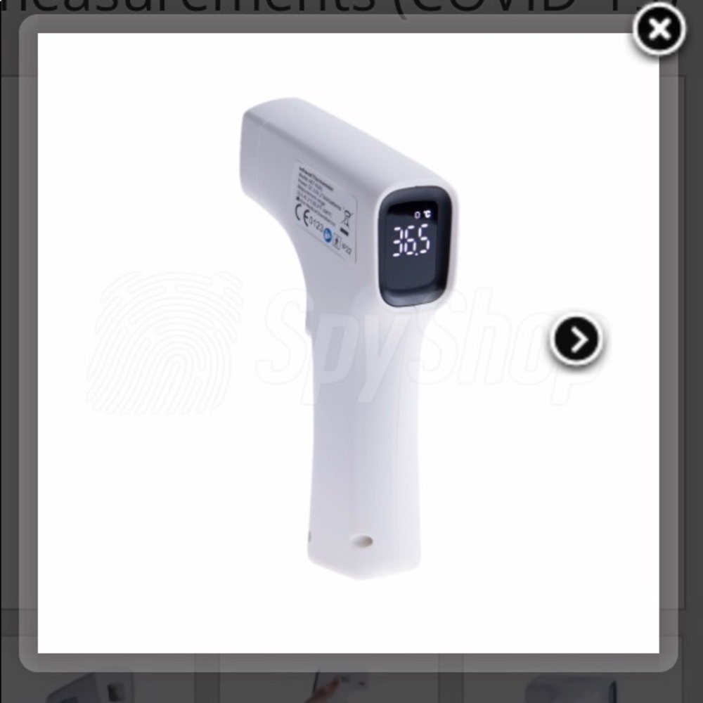 Infrared Body Thermometer Commercial Grade - Picture 4 of 7